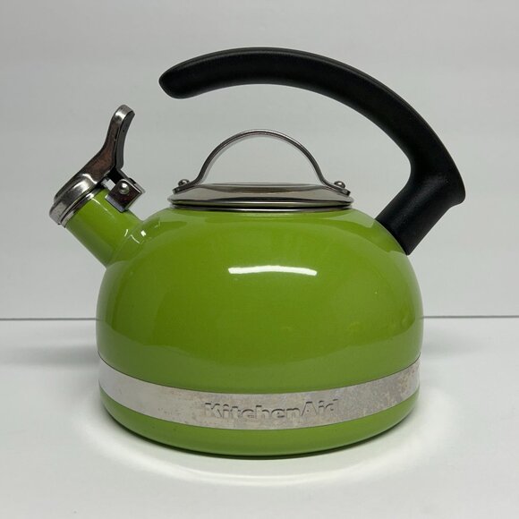 KitchenAid 2.0 Quart Kettle with C Handle KTEN20DBEU Lime Green - Picture 1 of 8
